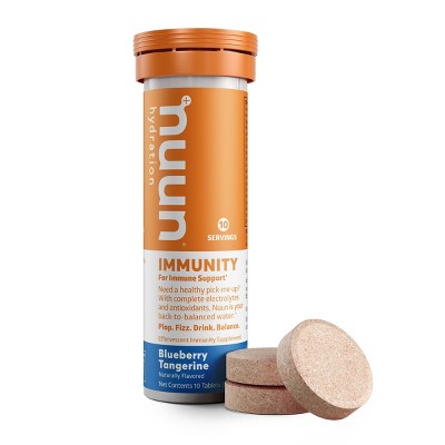 nuun Immunity for Immune System Support Drink Tabs - Blueberry Tangerine - 10ct