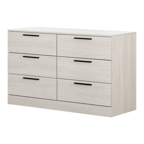 Step One Essential 6 Drawer Double Dresser Oak South Shore Target