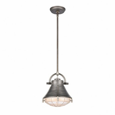 Elk Home Urbanite 1 - Light Pendant in  Weathered Zinc