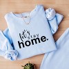 Simply Sage Market Let's Stay Home Lightweight Garment Dyed Sweatshirt - 3 of 4