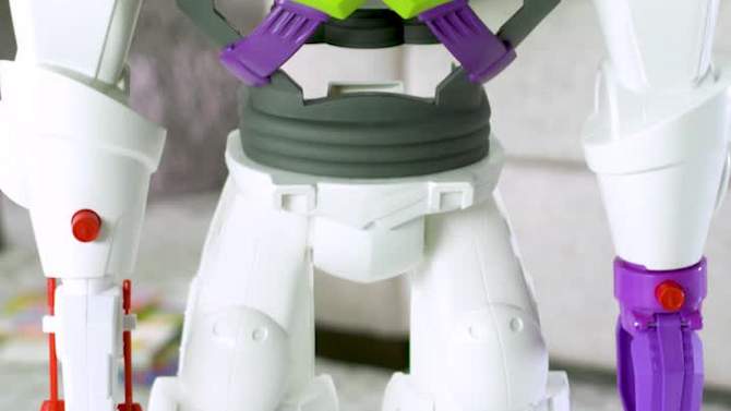 Fisher-Price Imaginext Disney Pixar Toy Story 4 Buzz Lightyear Robot, 2 of 12, play video