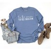 Simply Sage Market Women's Tis The Season To Be Freezin Long Sleeve Garment Dyed Tee - 3 of 4