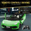 12V Ride Electric Car for Kids, Licensed Lamborghini Vehicles Battery Powered Sports Car with Remote Control - 4 of 4