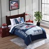 NFL New England Patriots Bed In A Bag Twin Sheet Set - 2 of 2