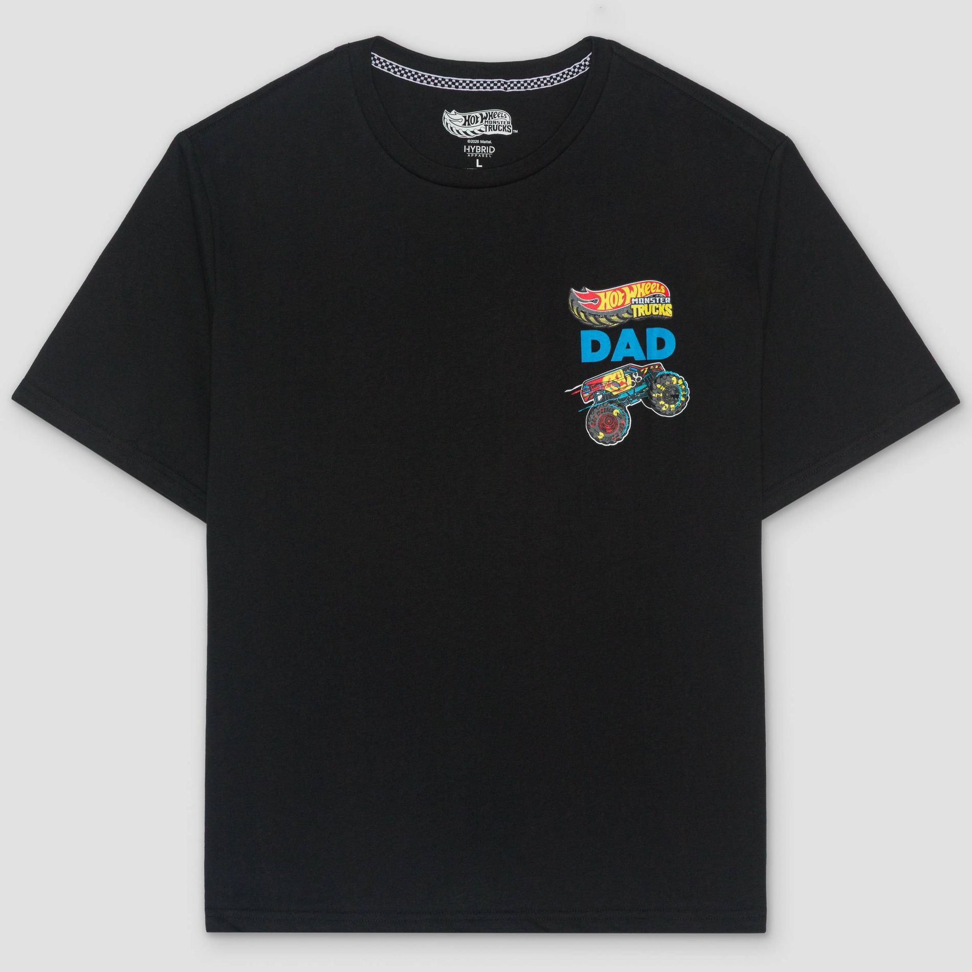 Men's Hot Wheels Short Sleeve Graphic T-Shirt - Black
