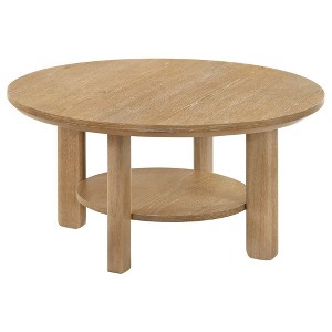 Coaster,Ottowa 36-inch Round Wood Cocktail Coffee Table - 1 of 4