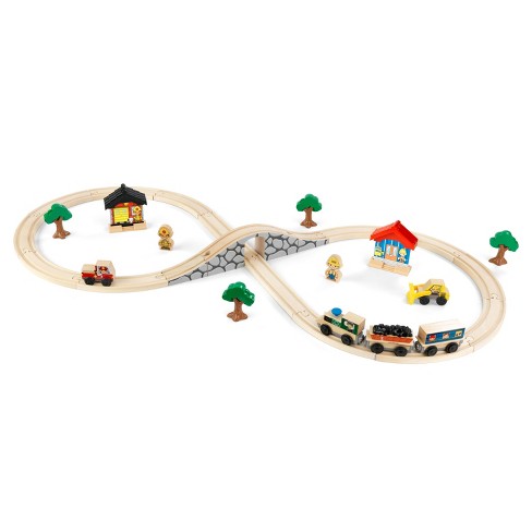 Kidkraft construction hot sale train set