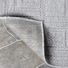 Traditional Geometric Infinity Border Indoor Outdoor Area Rug by Blue Nile Mills  - 4 of 4