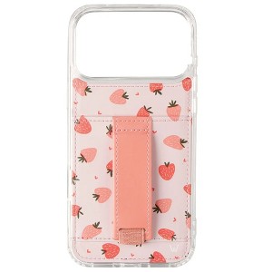 Walli Cases Berry Bliss Phone Case with Wallet and Finger Strap - 1 of 4