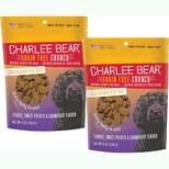 Charlee Bear Crunch Turkey, Sweet Potato & Cranberry Dog Treat (2 Pack)-8 oz