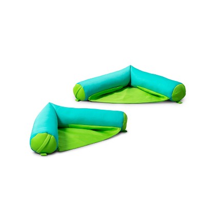 Big Joe Noodle Sling, No Inflation Needed Pool Seat with Armrests, Quick Draining Fabric