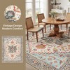 Abynow Medallion Distressed Persian Indoor Area Rug - 4 of 4
