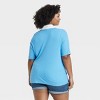 Women's Short Sleeve Ribbed Polo Shirt - Ava & Viv™ - 2 of 3