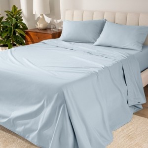 Organic Cotton Percale Bed Sheet Set by Bare Home - 1 of 4
