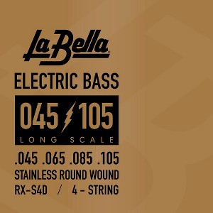 La Bella RX Series Stainless Steel 4-String Electric Bass Strings - 1 of 1