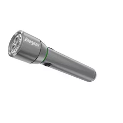 Energizer Vision HD Rechargeable Metal LED FlashLight Silver