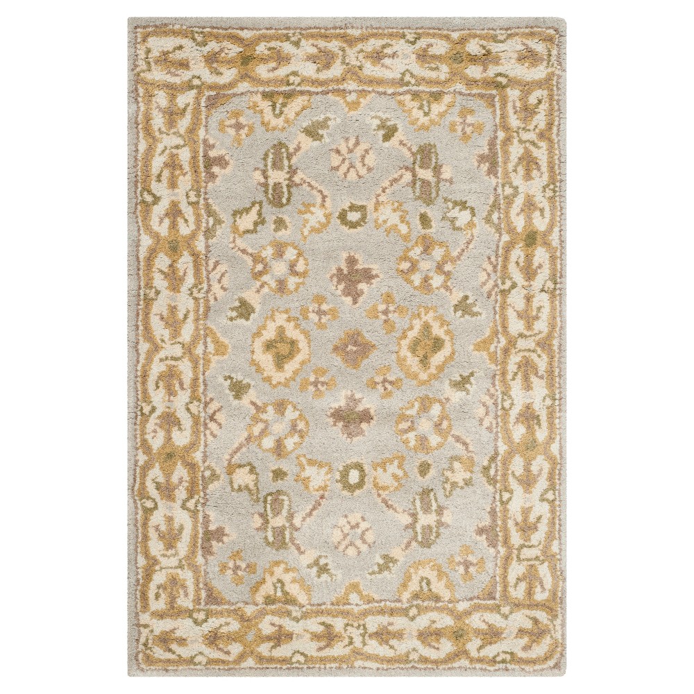 Light Blue/Ivory Holly Tufted Accent Rug 2'x3' - Safavieh