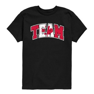 Boys' - Instant Message - Team Canada Short Sleeve Graphic T-Shirt - 1 of 4