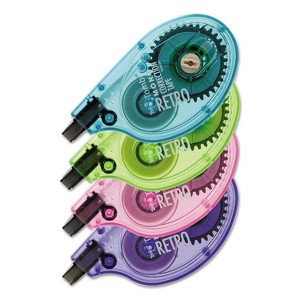 Tombow MONO Original Correction Tape Assorted Color Applicators 4/Pack 68679 - 1 of 4