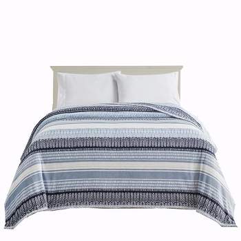 Plazatex Anissa Printed Luxurious Ultra Soft Lightweight Bed Blanket Multicolor