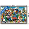 Trends International DC Comics - The Lineup Framed Wall Poster Prints - 3 of 4