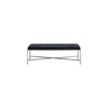 Meridian Furniture,Valley Chenille Fabric Bench - 3 of 4