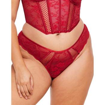 Adore Me Women's Averly Bralette Xl / Barbados Cherry Red. : Target