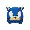 Sonic The Hedgehog Big Face Youth Blue Traditional Adjustable Hat - 2 of 4