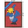 Trends International Pokémon - Pikachu and Cramorant Framed Wall Poster Prints - 3 of 4