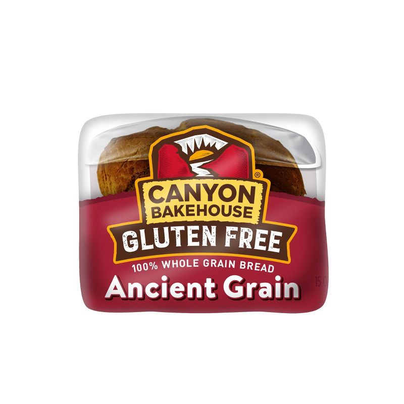 Canyon Bakehouse Gluten Free 100% Whole Wheat Ancient Grain Bread - 15oz, 3 of 12
