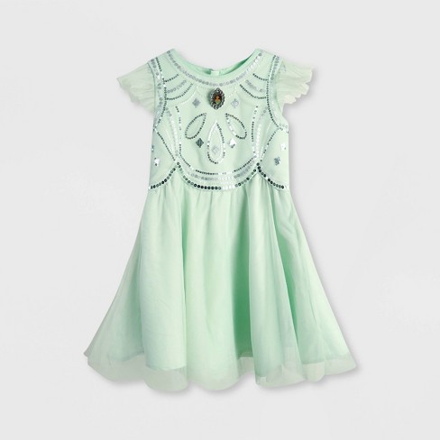 Girls Disney Aladdin Jasmine Tutu Dress Green Disney Store Target