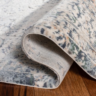 Elegant Vintage Cream & Beige 9' x 12' Hand-Knotted Area Rug