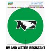 University of North Dakota Fighting Hawks Logo Automotive Car Window Locker Circle Bumper Sticker - 2 of 4