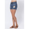 Women's Daisy Patch HR Shorts - Judy Blue - 2 of 4