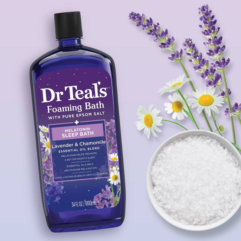 Dr Teal&#39;s Sleep Foaming Bath with Melatonin &#38; Essential Oils - 34 fl oz, 6 of 15