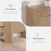 Farmhouse TV Stand Large Entertainment Stand for TV Up to 80 Inch, with 6 Storage Drawer & Soundbar Shelf, Television Consoles Stands - 4 of 4