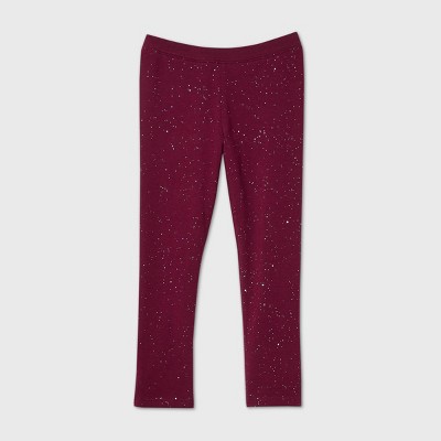 George Girls 4-18 & Plus Printed and Glitter, 2 Pack Leggings