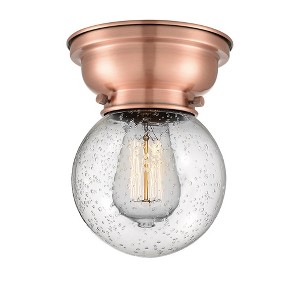Beacon - 1 Light Flush Mount In Industrial Style-7.15 Inches Tall and 6.25 Inches Wide - 1 of 1