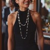 Ross-Simons 10-11mm Multicolored Cultured Baroque Pearl Long Endless Necklace With Sterling Silver Shortener Size 64 - 3 of 4