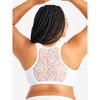 Leading Lady The Indy - Cotton Front-Closure Lace Racerback Bra - 2 of 4