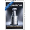 Trends International NHL Vegas Golden Knights - 2023 Stanley Cup Team Logo Framed Wall Poster Prints - 3 of 4