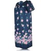 JEFFRICO Womens Nightgowns Muumuu Lounger House Dress Sleepwear Silky Soft Pajama Dress Nightshirts - 3 of 4