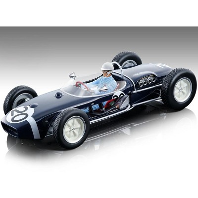 Lotus 18 #20 Stirling Moss Winner Championship F1 Monaco GP (1961) w/Driver Figurine Ltd Ed 310 pcs 1/18 Model Car by Tecnomodel