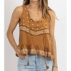 Women's EARTHEN EMBROIDERED TOP - IN-LOOM - 2 of 4