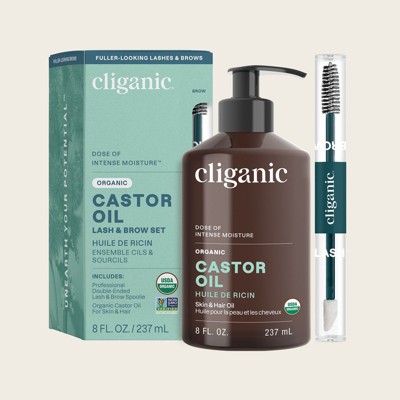 Cliganic Organic Castor Oil, 8oz