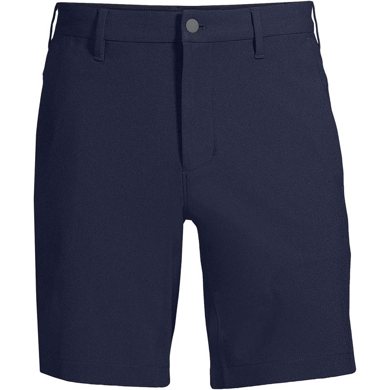 Lands' End Men's Straight Fit Flex Performance Chino Shorts, 2 of 3
