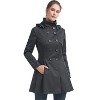 BGSD Women's Nicole Hooded Fit & Flare Trench Coat - 2 of 4