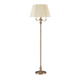 Cal Lighting BO-315-AB 150-Watt 6-Way Mechanism Floor Lamp, Antique Brass - 1 of 4