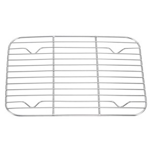 Unique Bargains Stainless Steel Cooling Roasting Baking Grill Net 1 Pc - 1 of 4