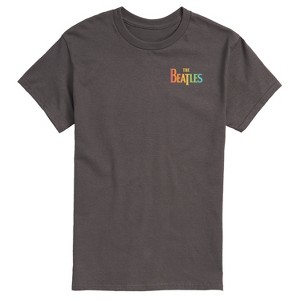 Men's - Beatles - Song Titles Collage Short Sleeve Graphic T-Shirt - 1 of 4
